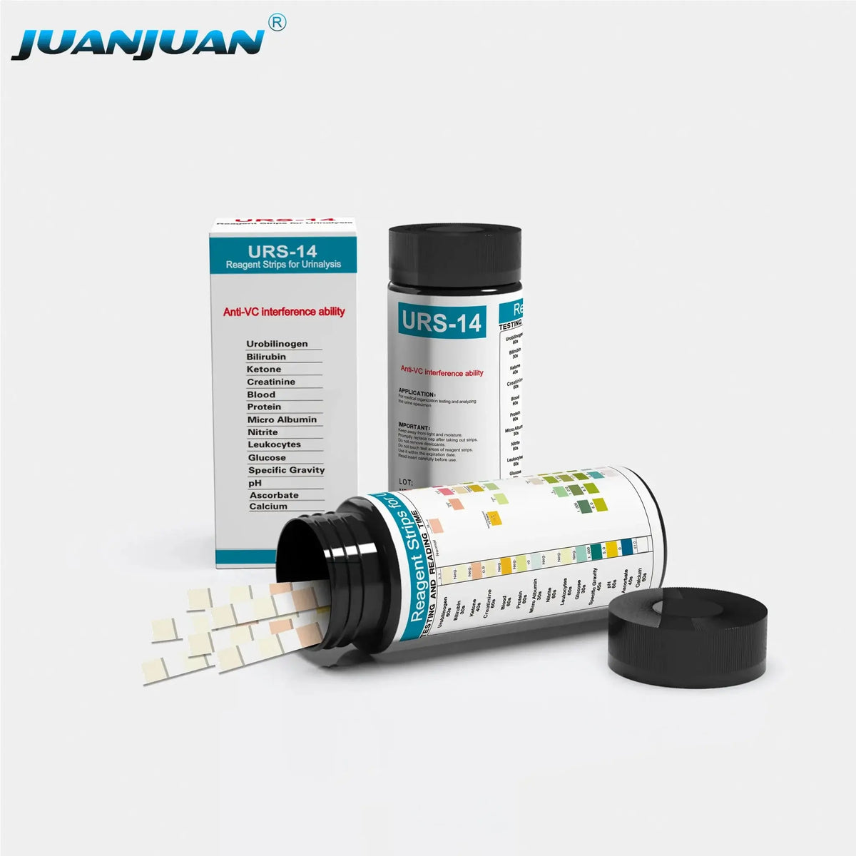 Aquarius Water 14 in 1 Urine Test Strips URS - 14T