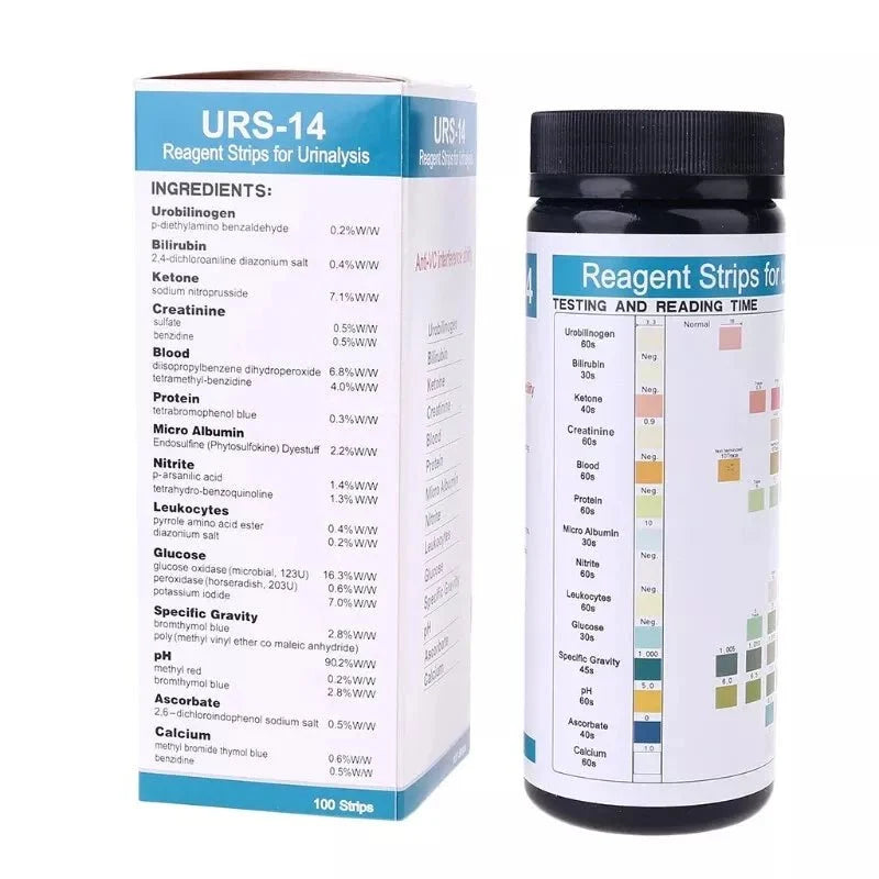 Aquarius Water 14 in 1 Urine Test Strips URS - 14T