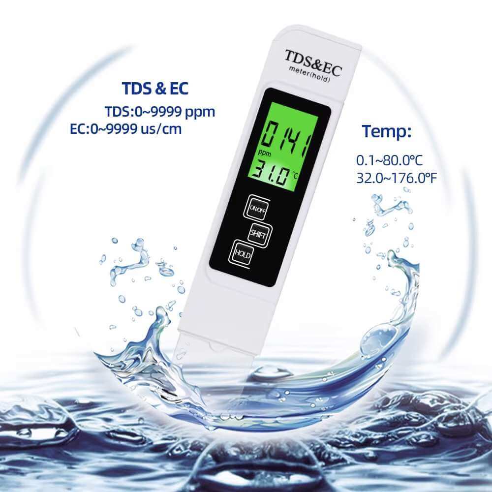 Aquarius Water High Precision TDS & EC Temperature Water Meter