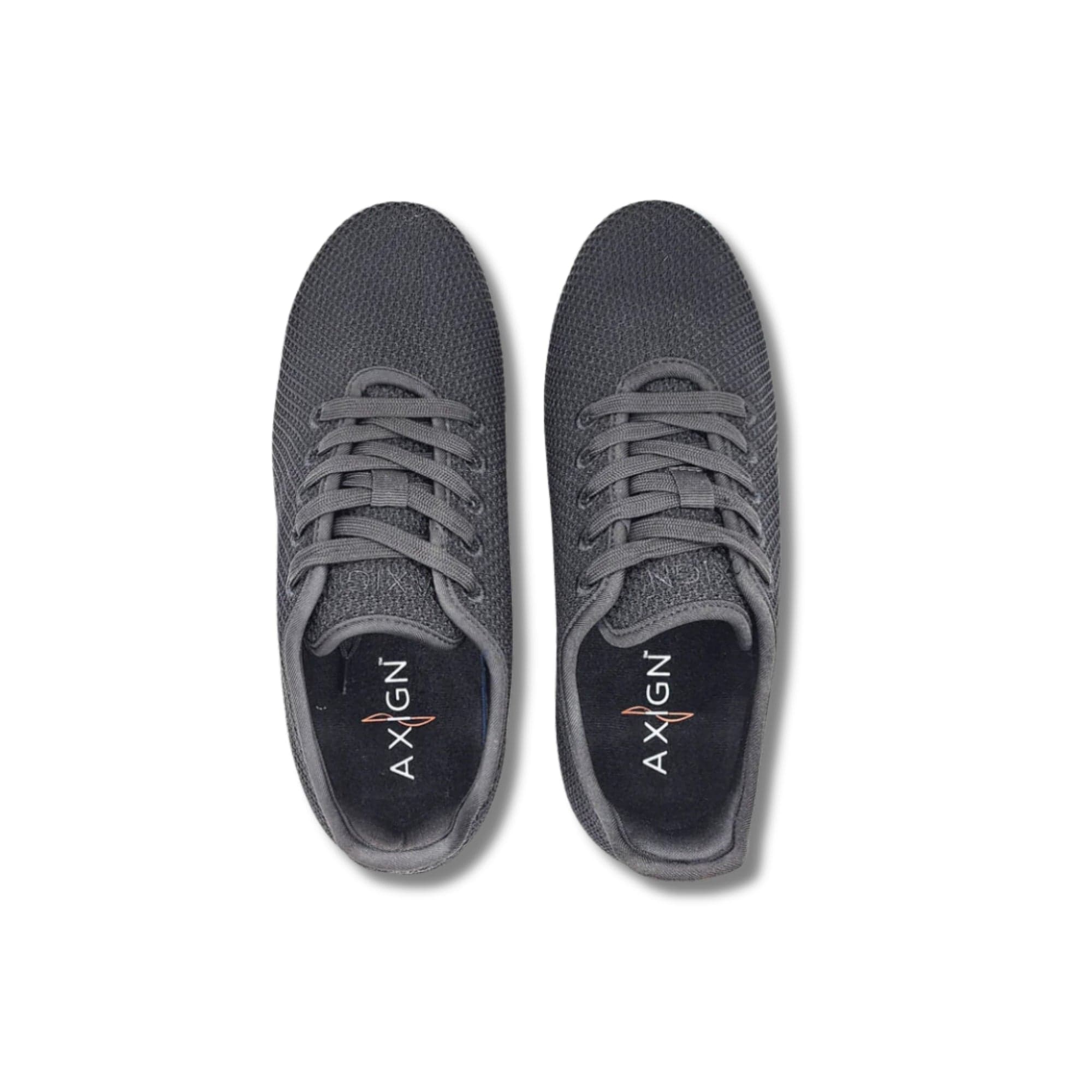 Axign River V2 Men's Lightweight Casual Orthotic Shoe - Black & White