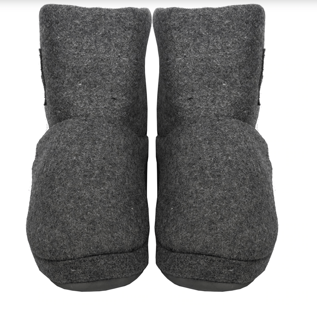 Comfortable Wolf Grey Ugg Arch Support Slippers for Foot Pain Relief