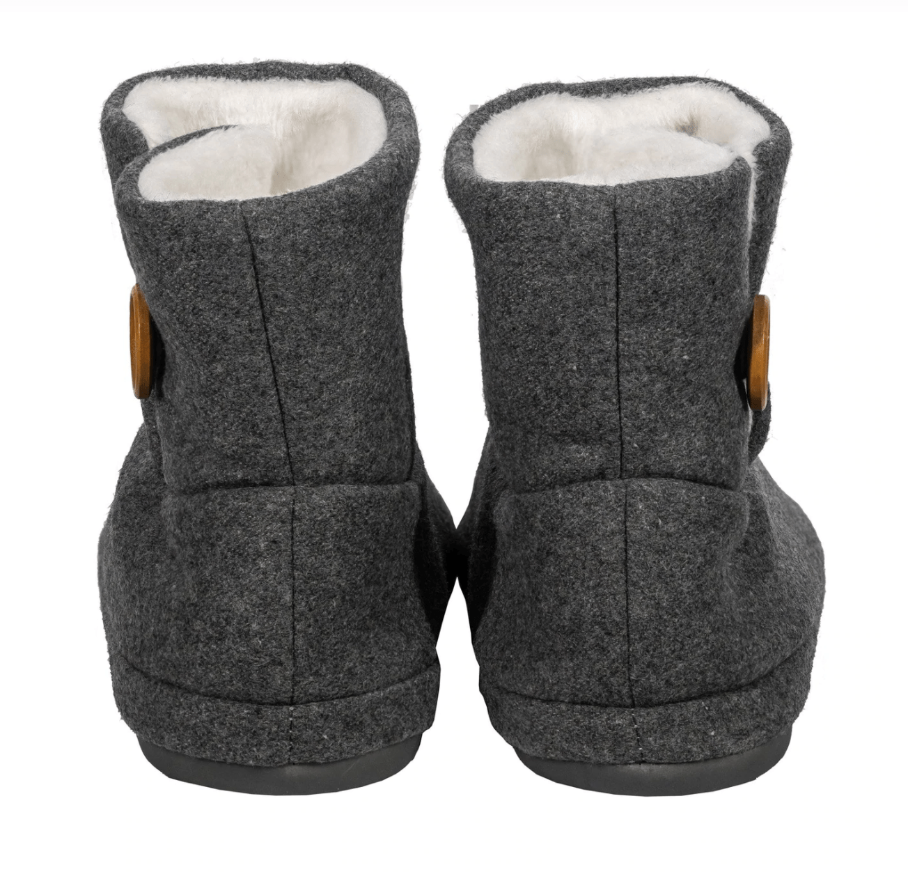 Comfortable Wolf Grey Ugg Arch Support Slippers for Foot Pain Relief
