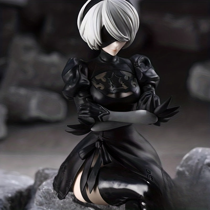 Elegant Game Character Figure - Detailed Collectible Doll for Display