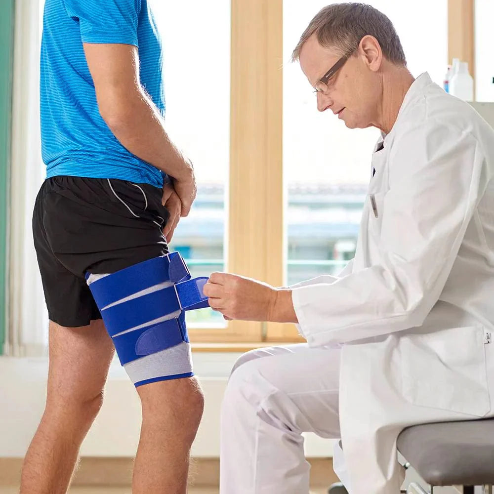 MyoTrain Thigh Support Brace for Muscle Recovery & Injury Relief