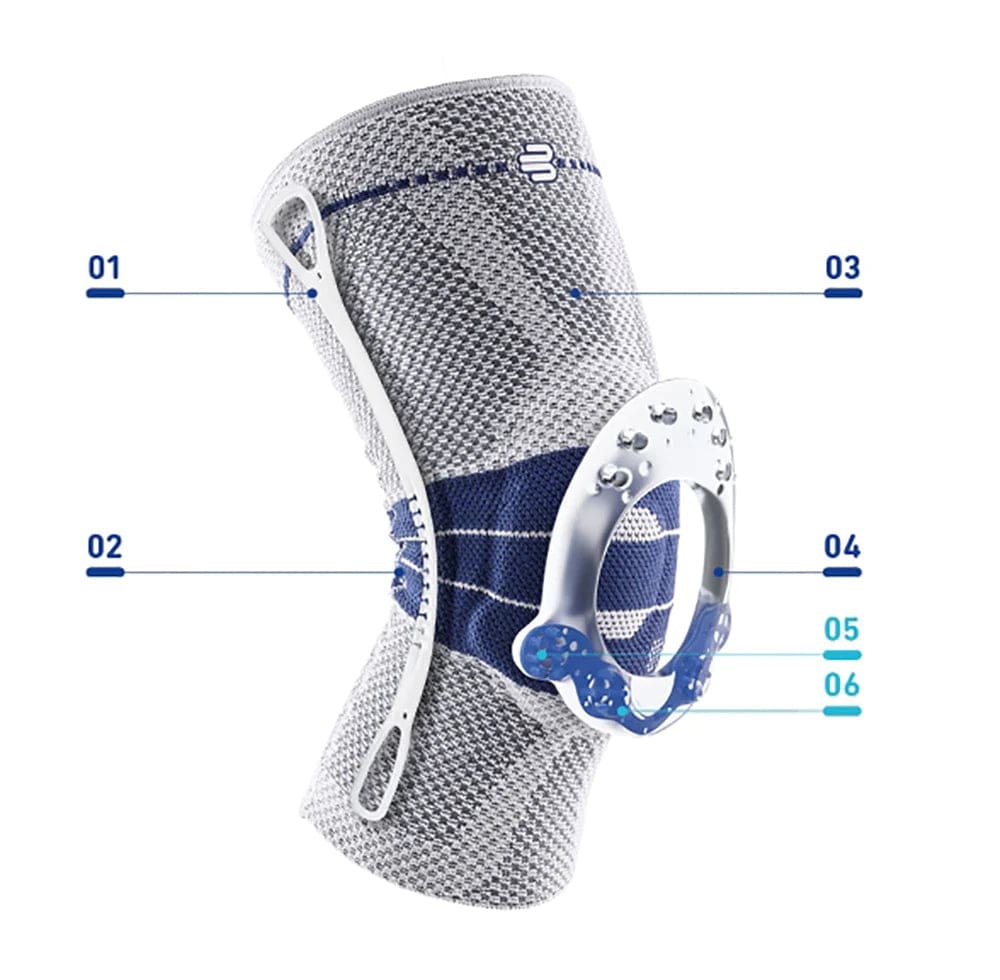 Bauerfeind GenuTrain Sports Knee Sleeve - Ultimate Support & Relief