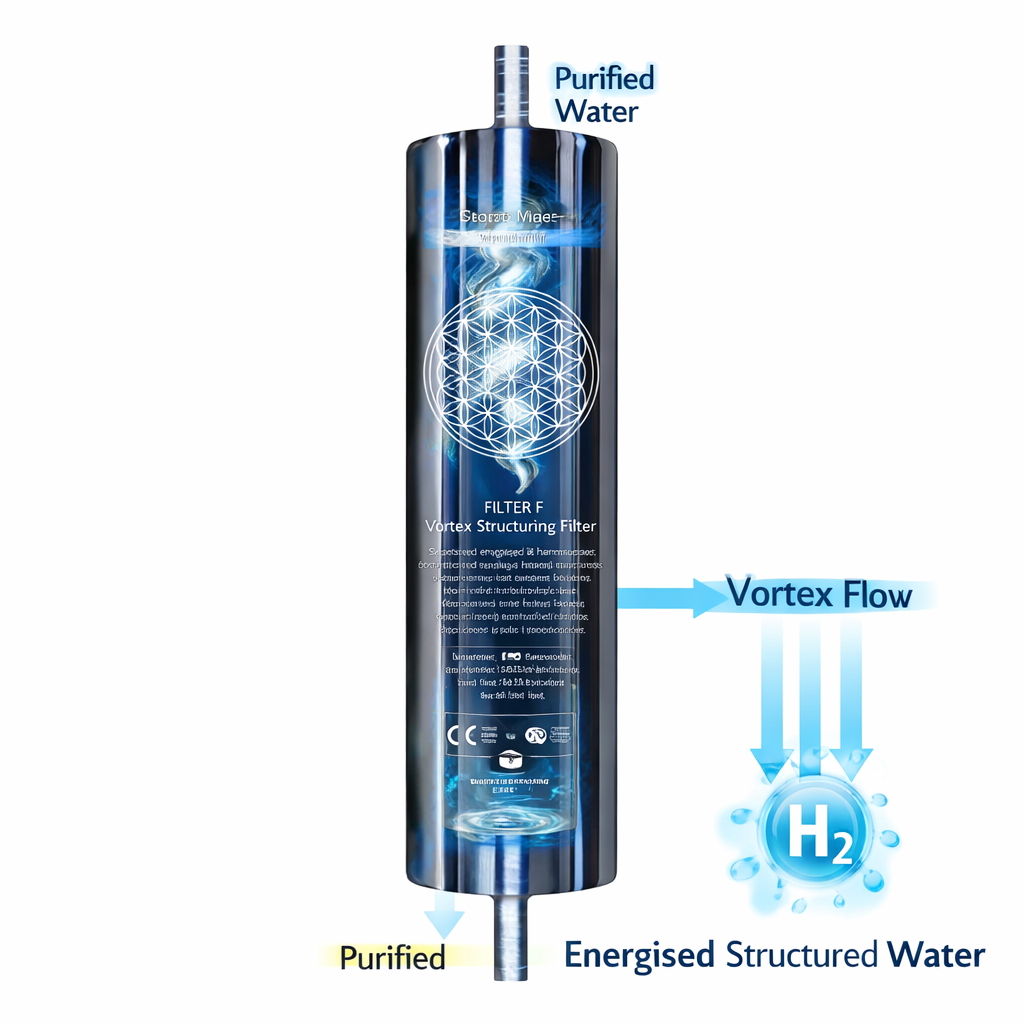 Aquarius Quantum Vortex Water Structuring Device for Premium Hydration