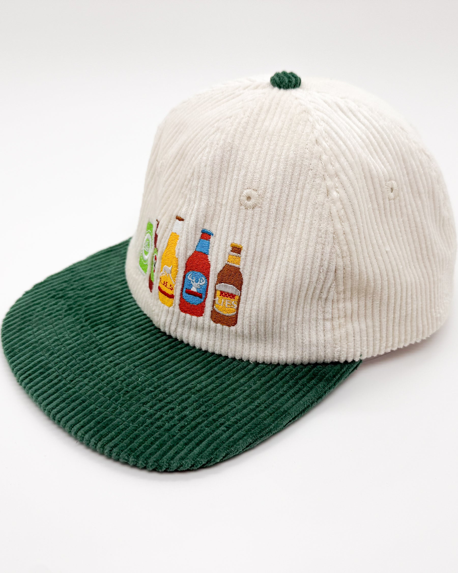 Great Aussie Beer Lid - Vintage Corduroy Cap for Beer Lovers