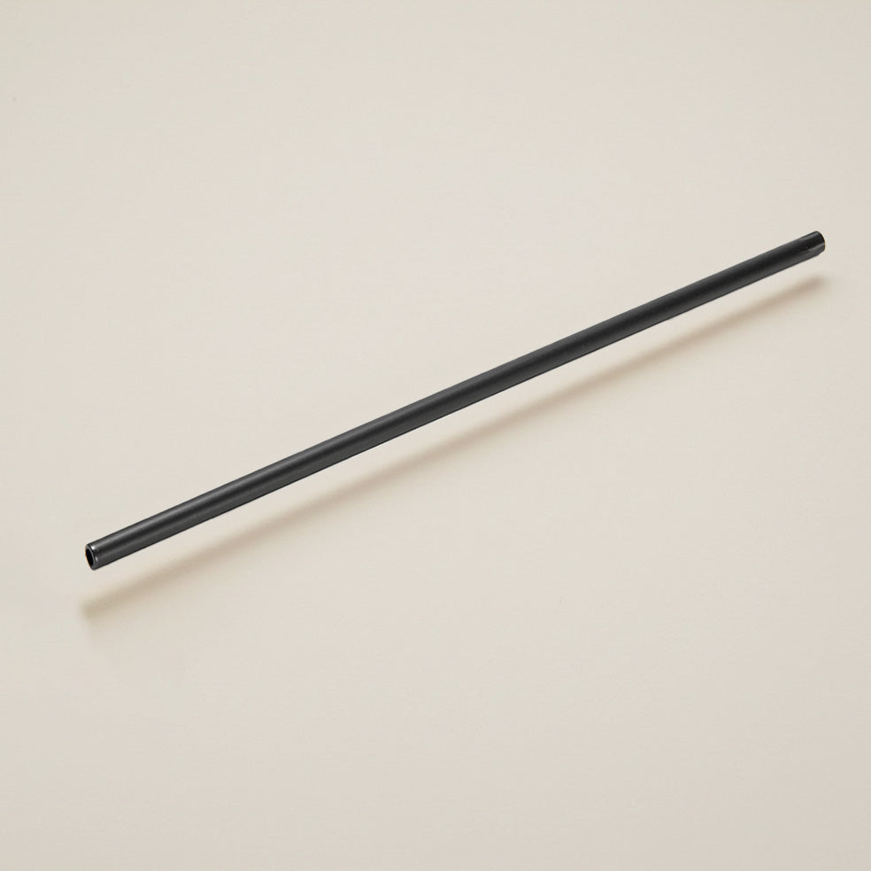 25cm Black Jessie Extension Rod - Perfect for Indoor Lighting