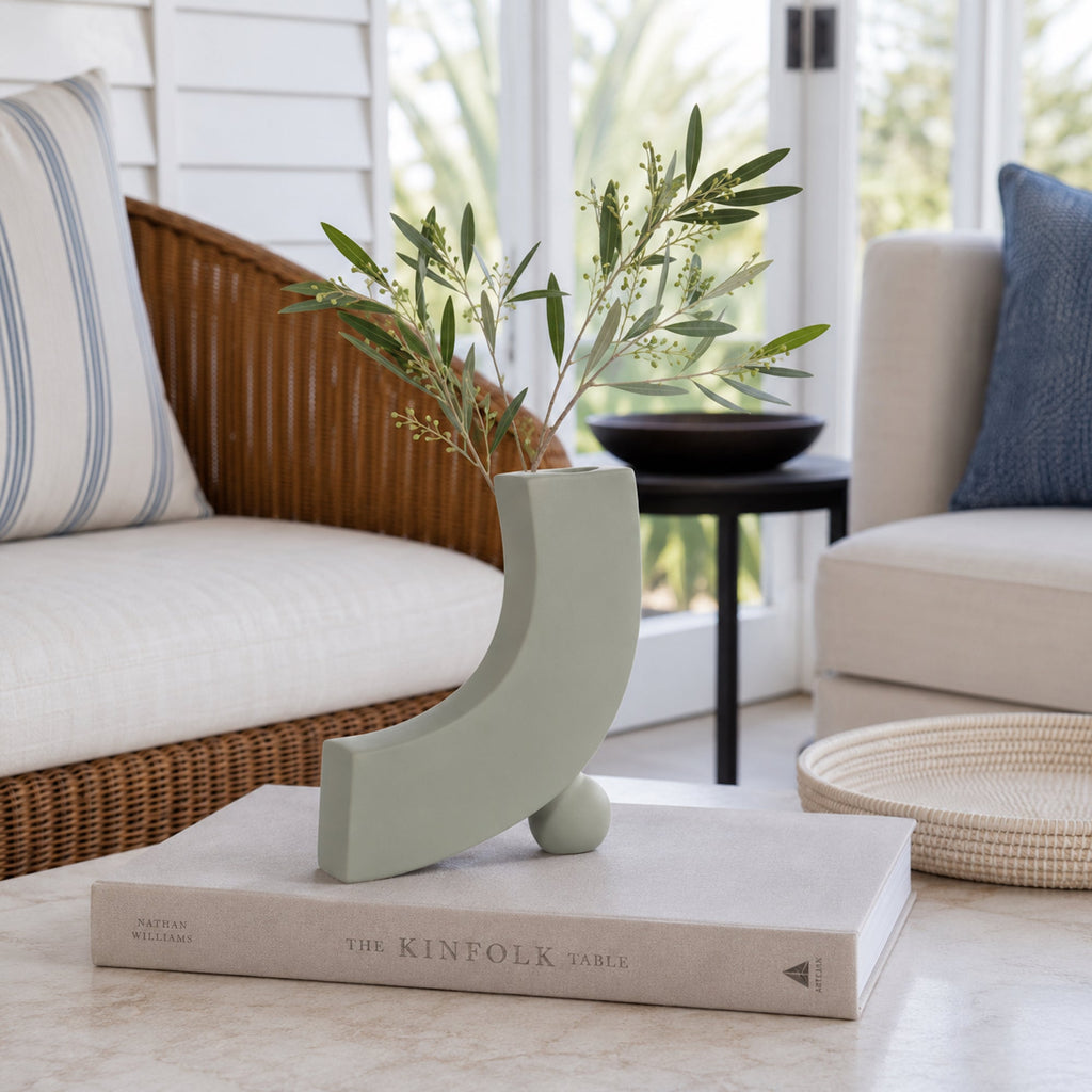 Blossom Ceramic Vase - Elegant Home Décor Statement Piece