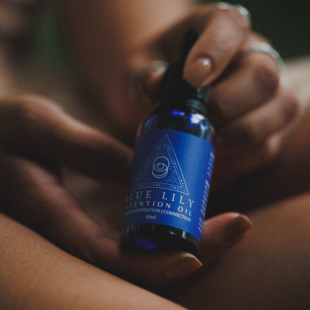 Intention Oil with Blue Lotus | Nourish and Uplift Your Spirit