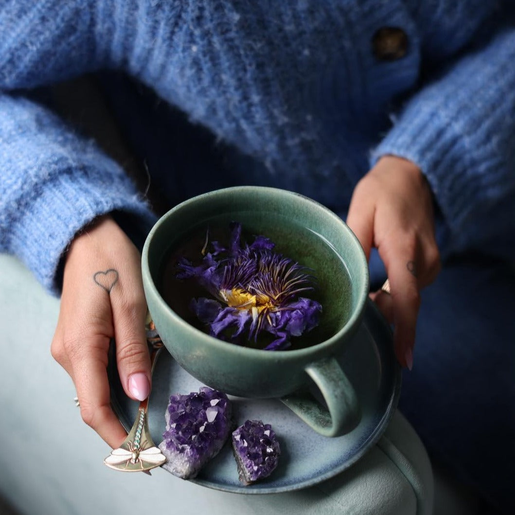 Blue Lotus Flowers - Relaxing Herbal Tea for Mind & Body