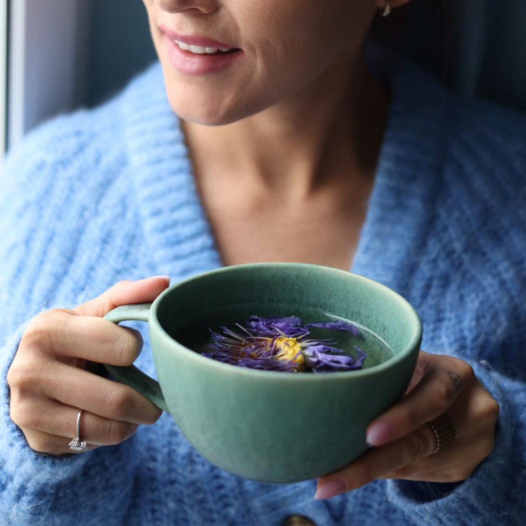 Blue Lotus Flowers - Relaxing Herbal Tea for Mind & Body