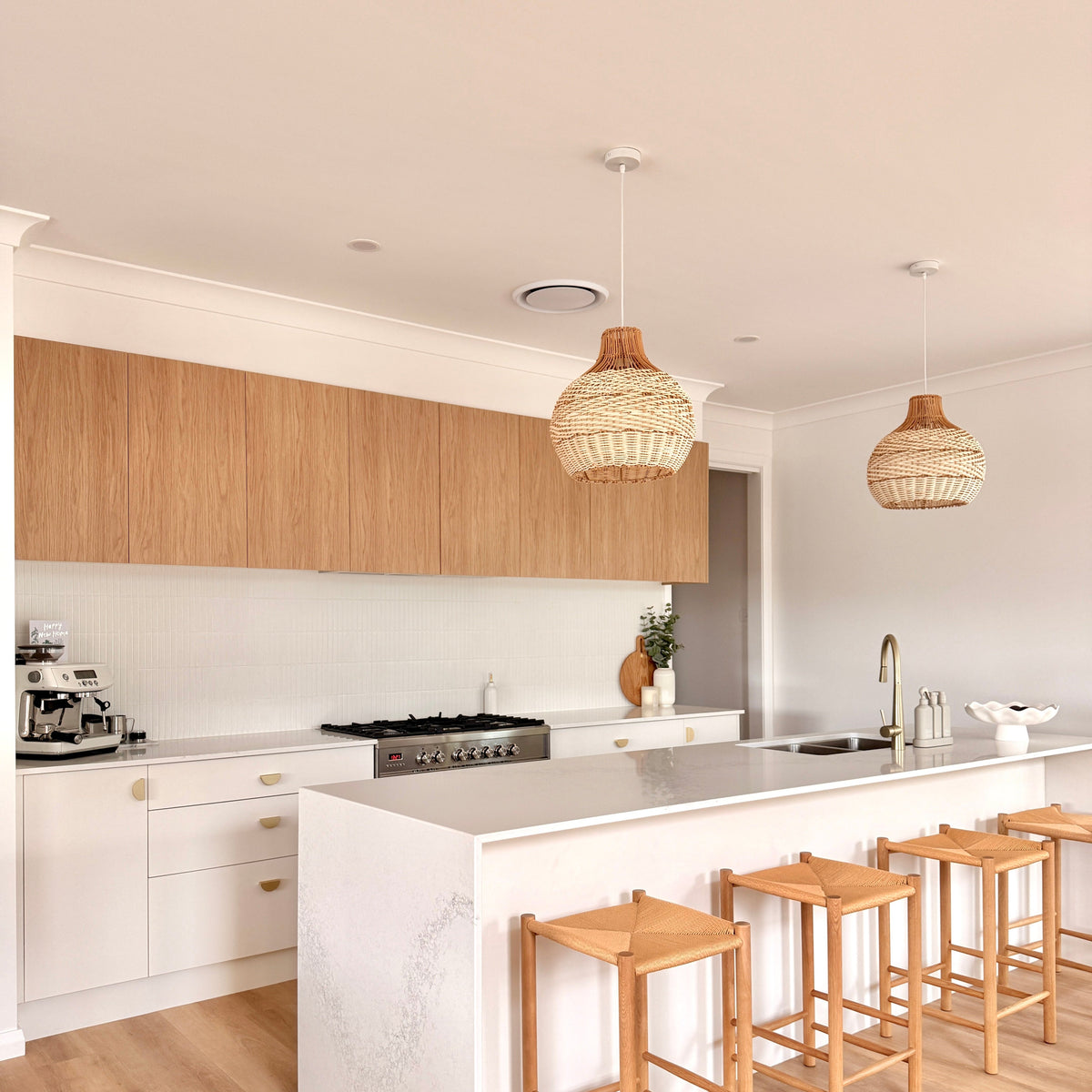 Bondi Rattan Pendant Light - Natural