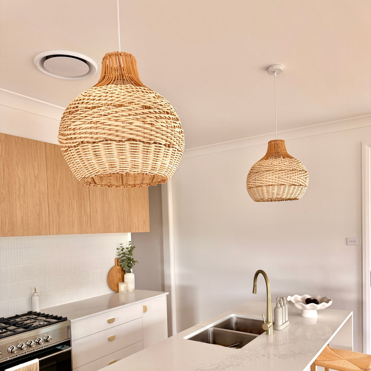 Bondi Rattan Pendant Light - Natural