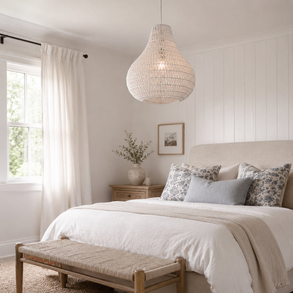 Byron Coastal Rope Pendant Light - Stylish & Versatile Design
