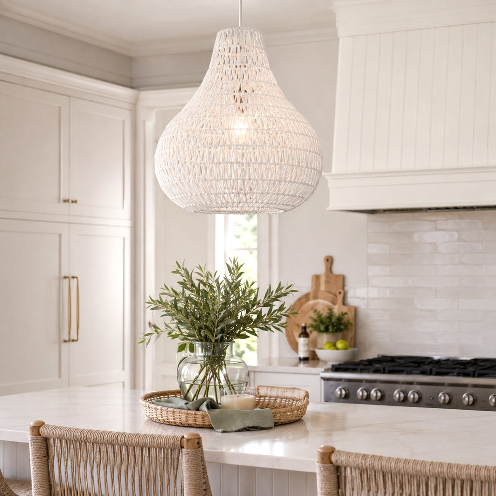 Byron Coastal Rope Pendant Light - Stylish & Versatile Design