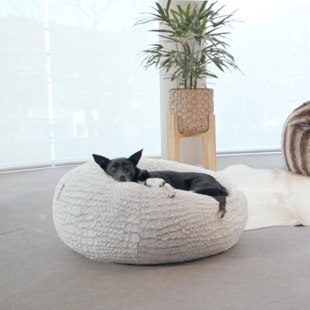 Luxurious Arctic Fur Bean Bag - Soft Cashmere Comfort
