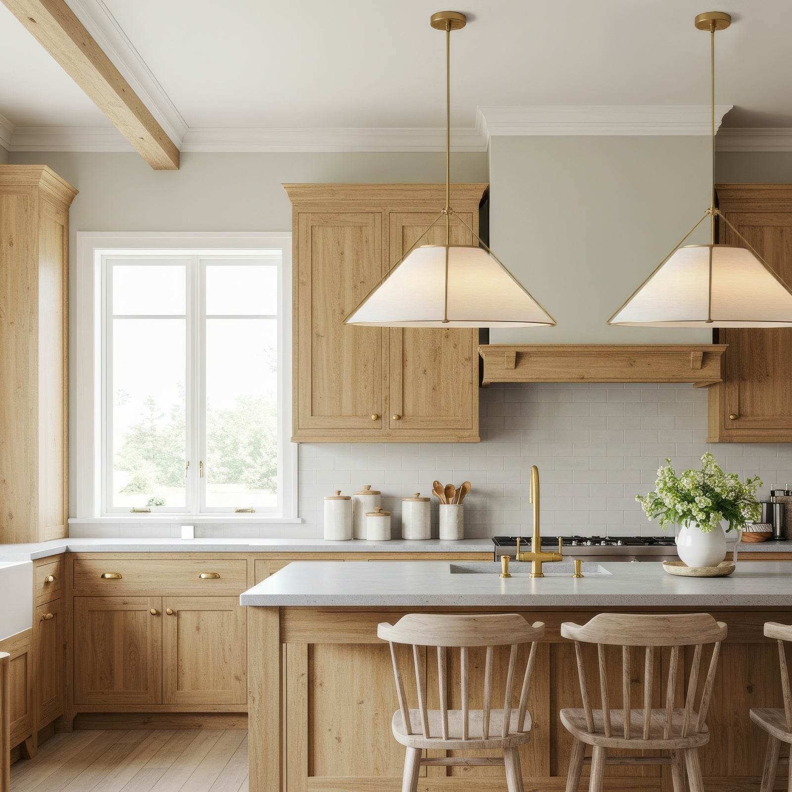 Celeste Brass Extension Rod - 28.5cm for Modern & Industrial Lighting
