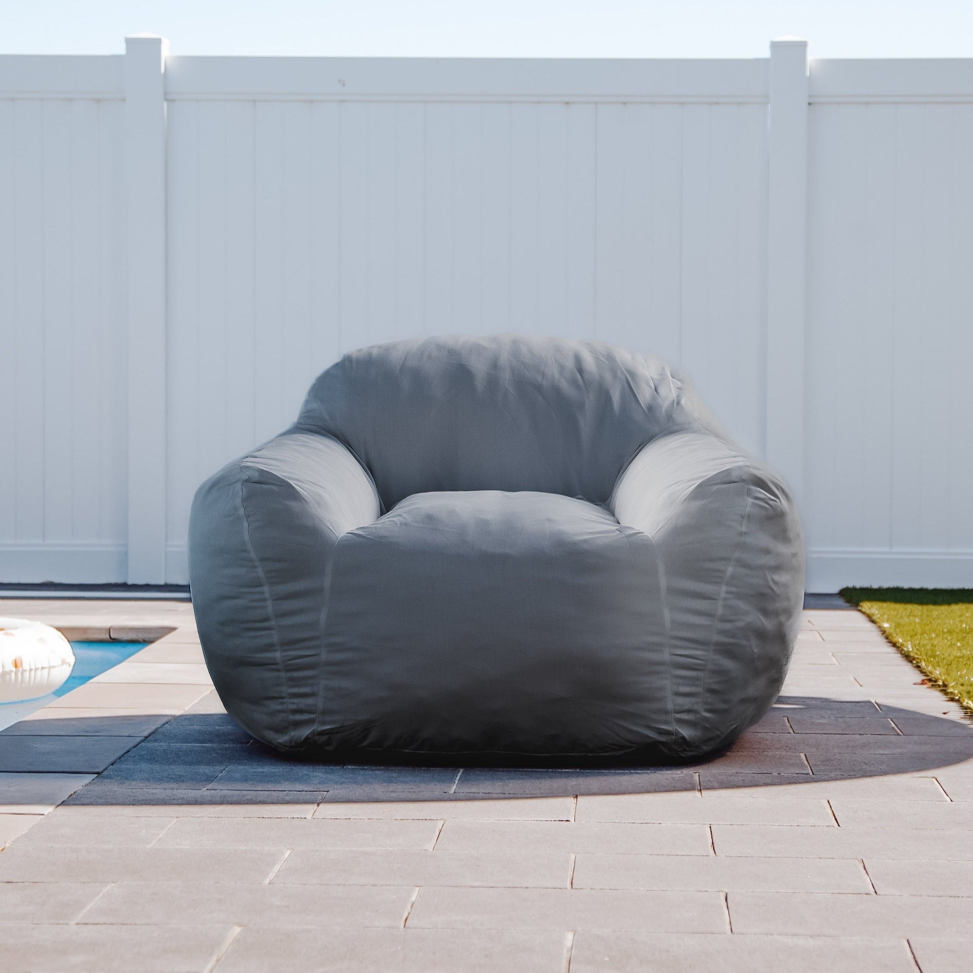 Outdoor DreamPod® Chair - Comfortable Charcoal Grey Lounger