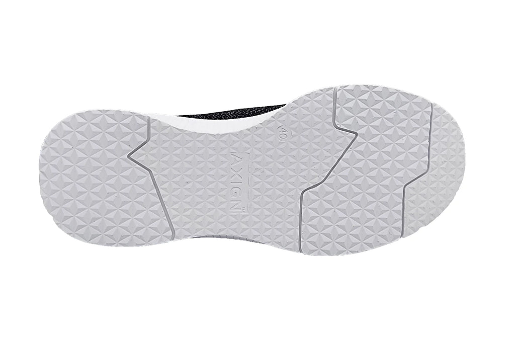 Axign River V2 Casual Orthotic Shoes - Charcoal, Lightweight Comfort