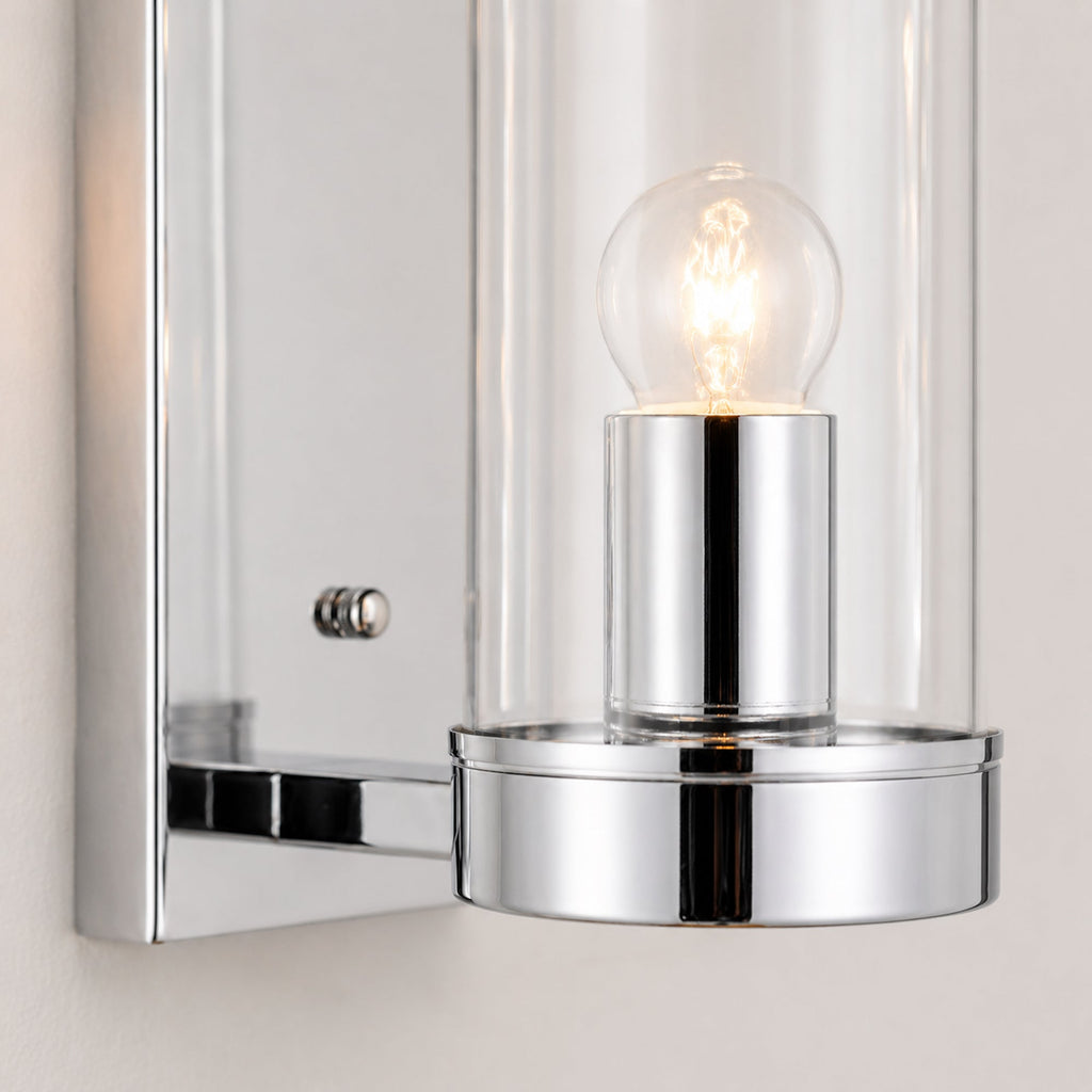Elegant Camden Chrome Pendant Wall Light for Modern Spaces