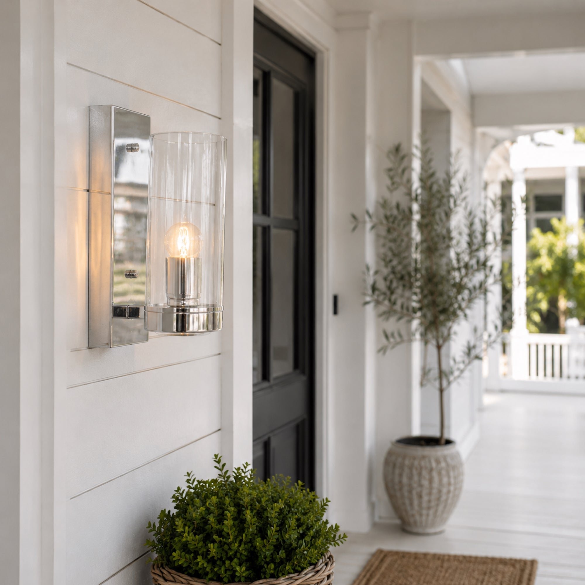 Elegant Camden Chrome Pendant Wall Light for Modern Spaces