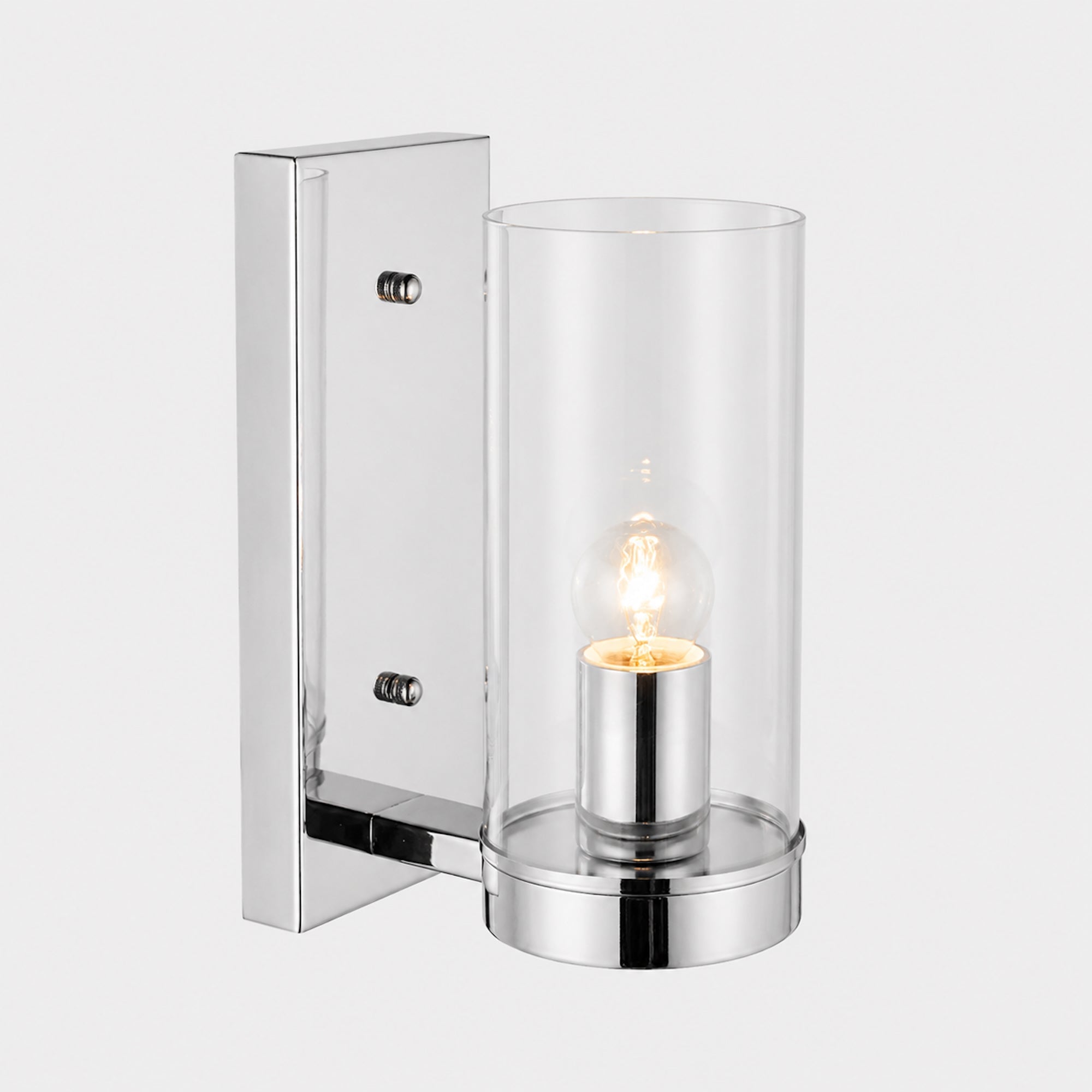 Elegant Camden Chrome Pendant Wall Light for Modern Spaces