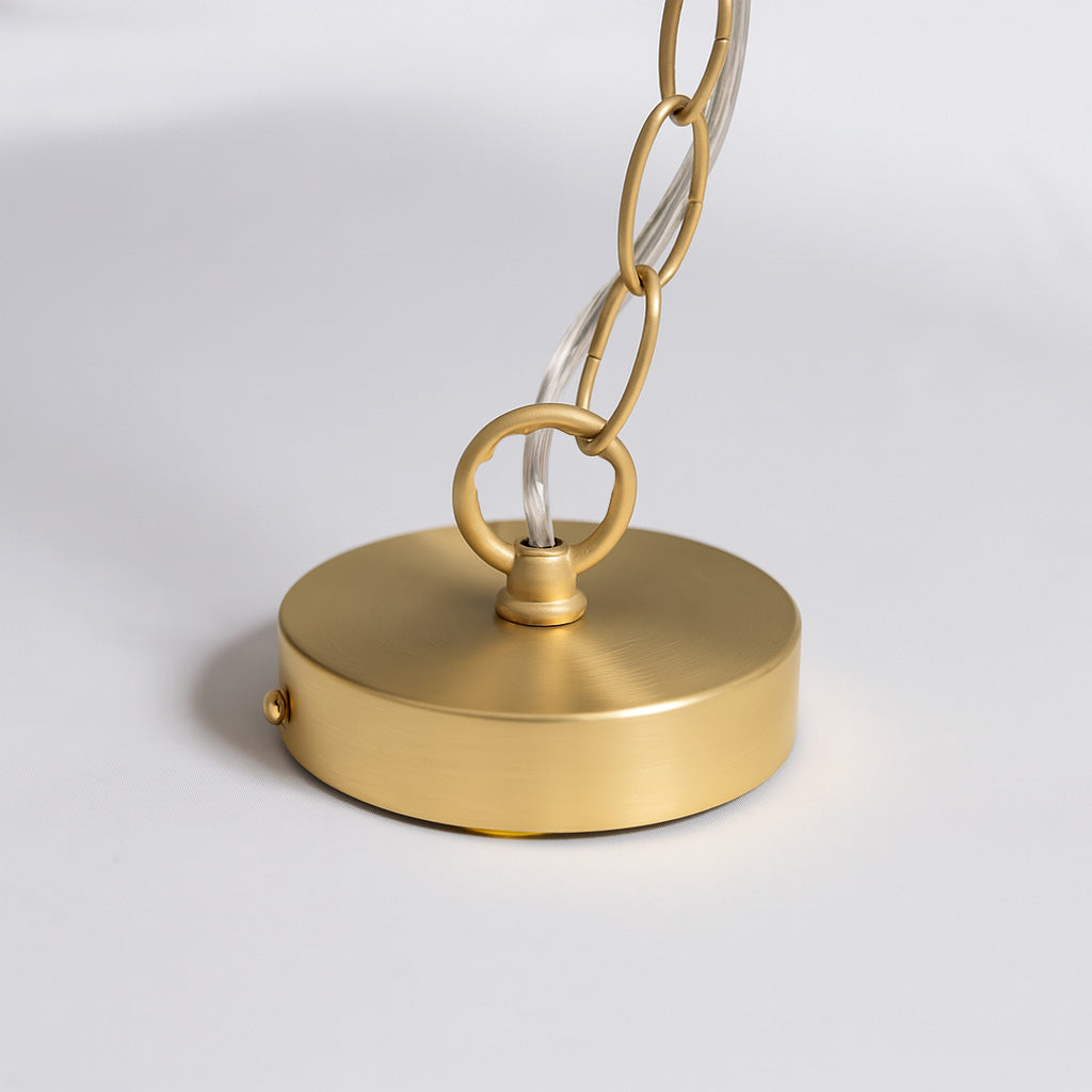Kendal Gold Glass Pendant Light - Timeless Elegance