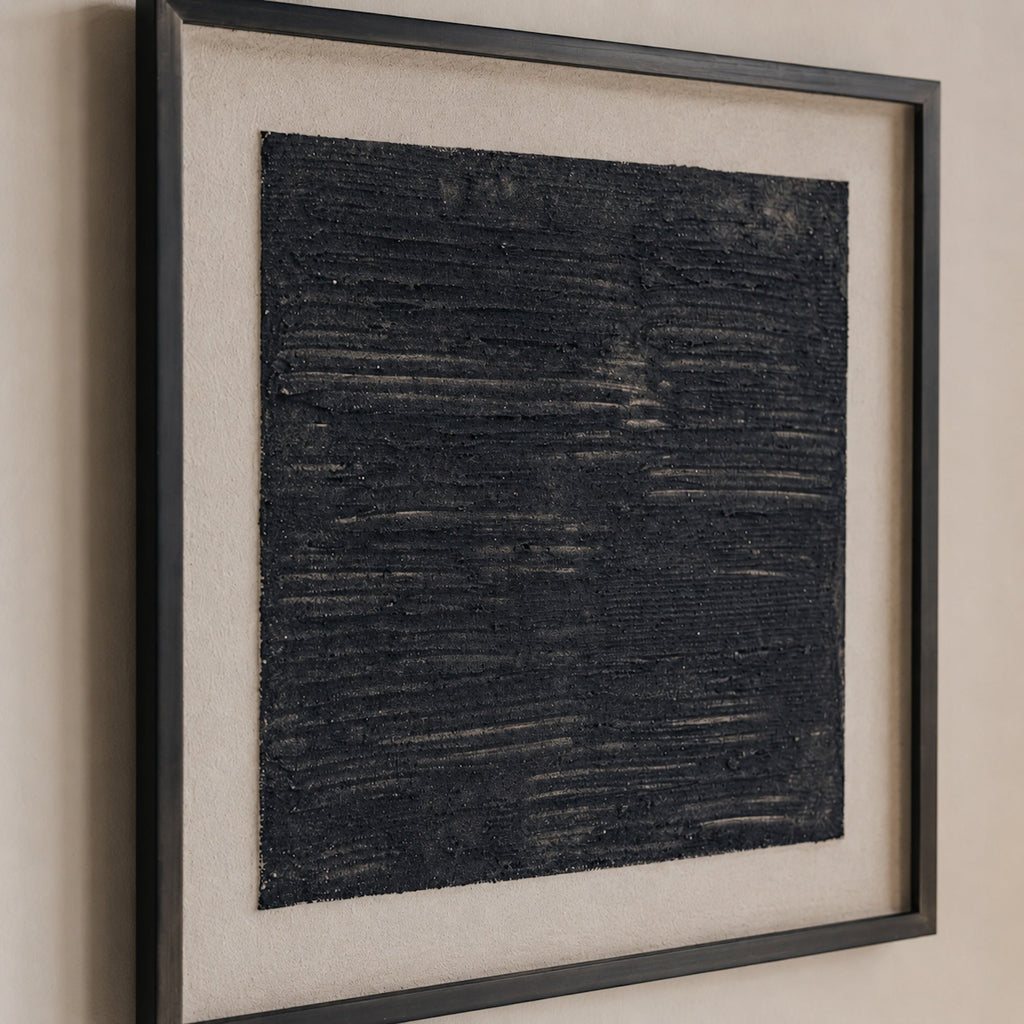 Koja Dimensional Sand Art - 50x50cm Wall Art for Modern Decor