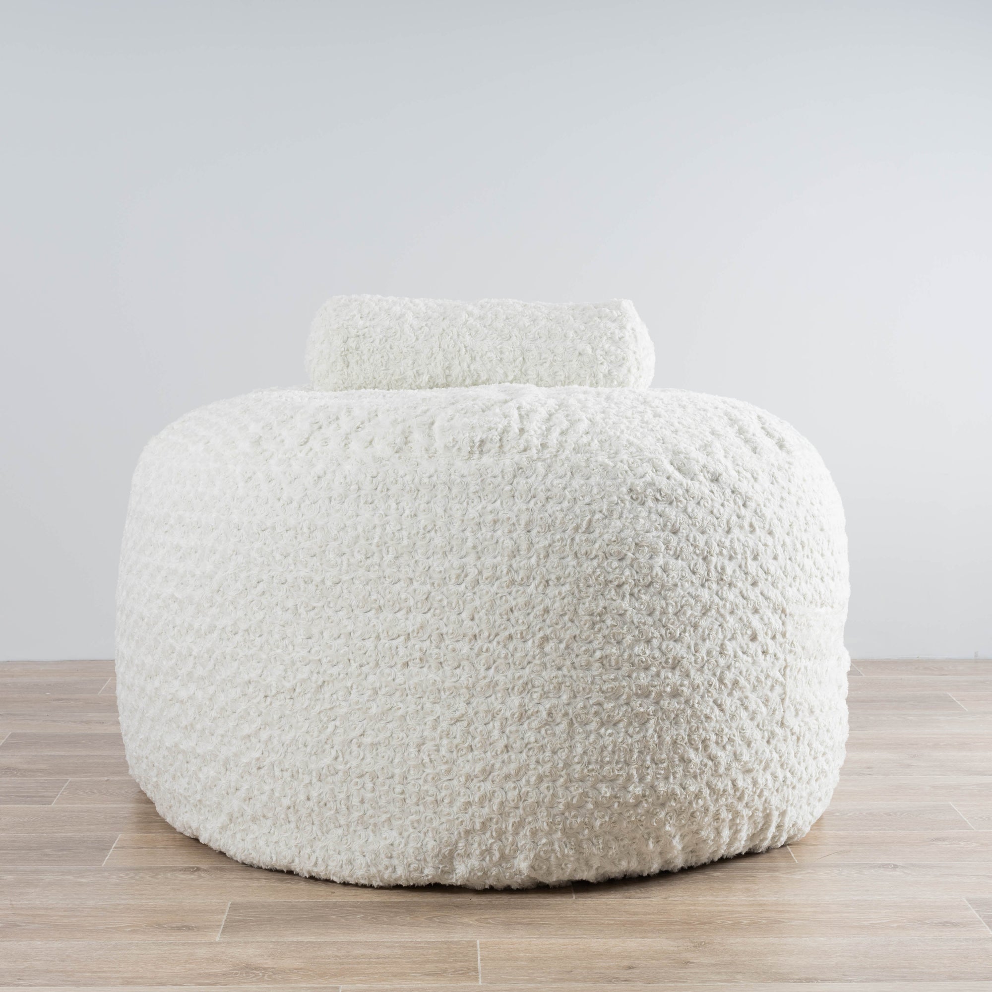 DreamPod® Classic White Bean Bag - Comfort & Style for Any Space