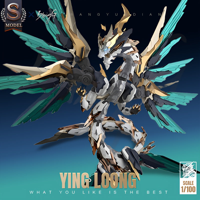 70cm Emperor-Class Mecha Model Kit with Dragon - Articulated Robot