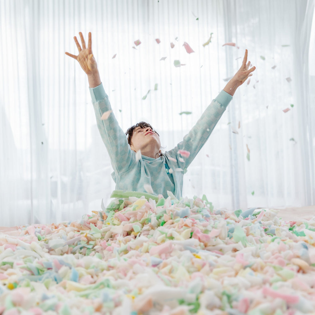 Premium Shredded Foam Filling for Bean Bags & Toys - Eco-Friendly