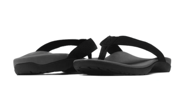 Axign Orthotic Flip Flops with Arch Support - Comfortable Grey Sandals