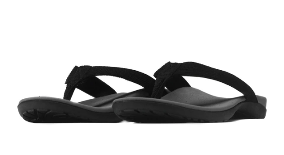 Axign Orthotic Flip Flops with Arch Support - Comfortable Grey Sandals