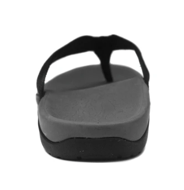 Axign Orthotic Flip Flops with Arch Support - Comfortable Grey Sandals