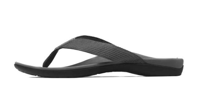Axign Premium Orthotic Flip Flops with Arch Support – Women's Grey