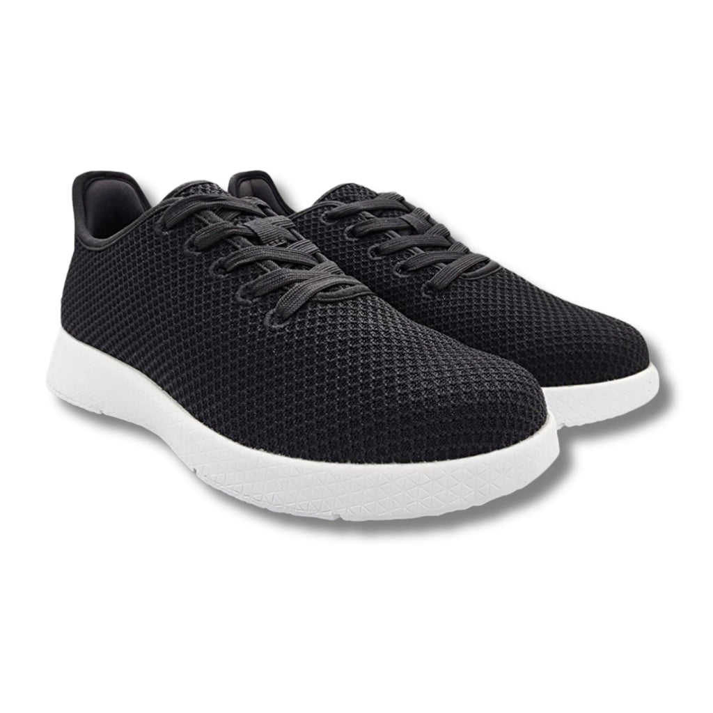 Axign River V2 Men's Lightweight Casual Orthotic Shoe - Black & White
