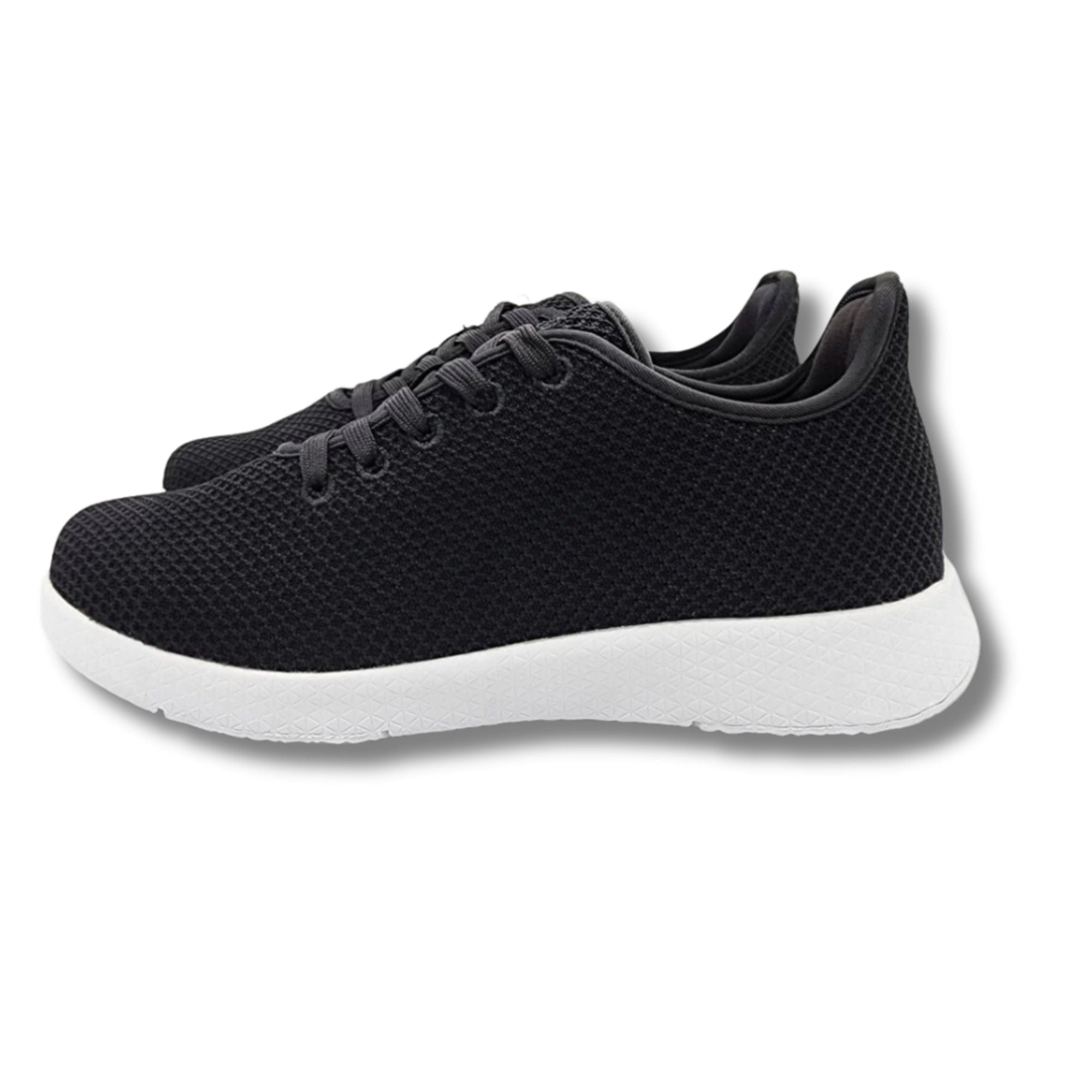 Axign River V2 Men's Lightweight Casual Orthotic Shoe - Black & White