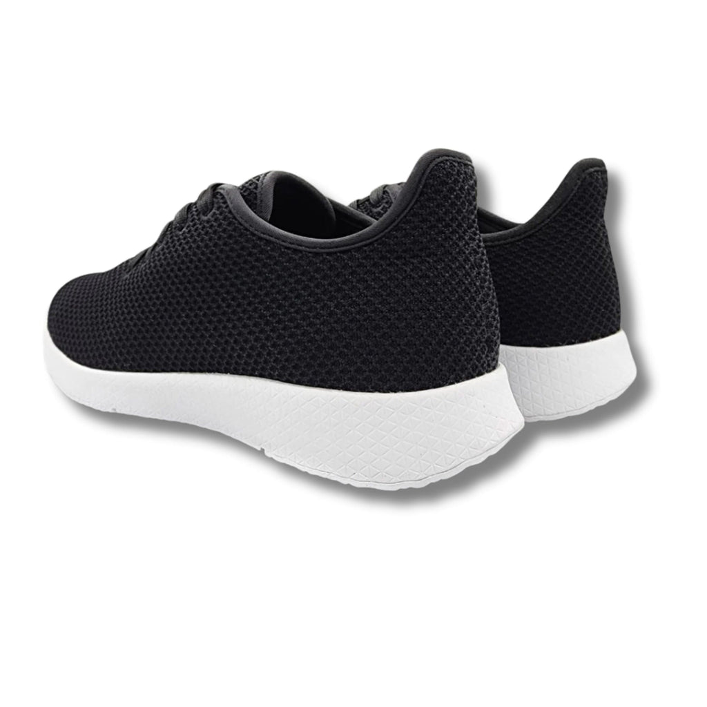Axign River V2 Men's Lightweight Casual Orthotic Shoe - Black & White