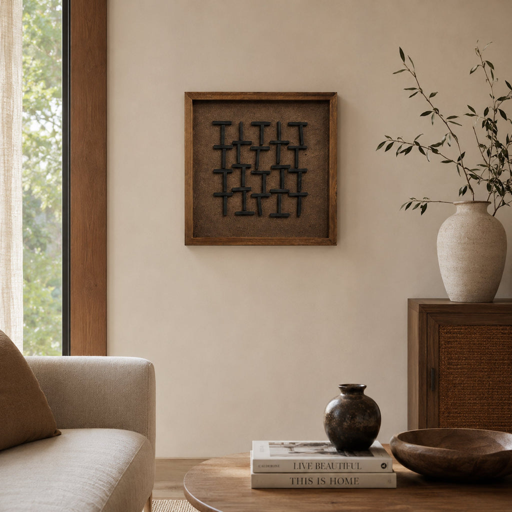 Forest Fable Eco-Friendly Ready-to-Hang Wall Art - 40cm x 40cm