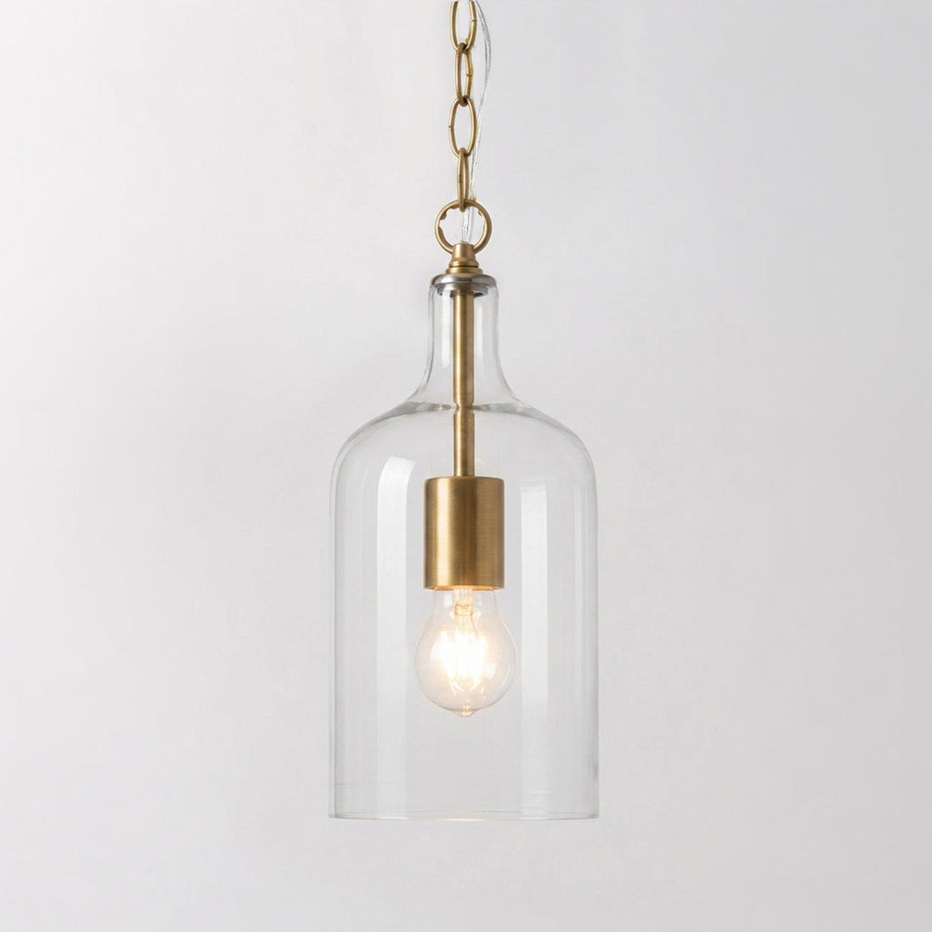 Kendal Gold Glass Pendant Light - Timeless Elegance