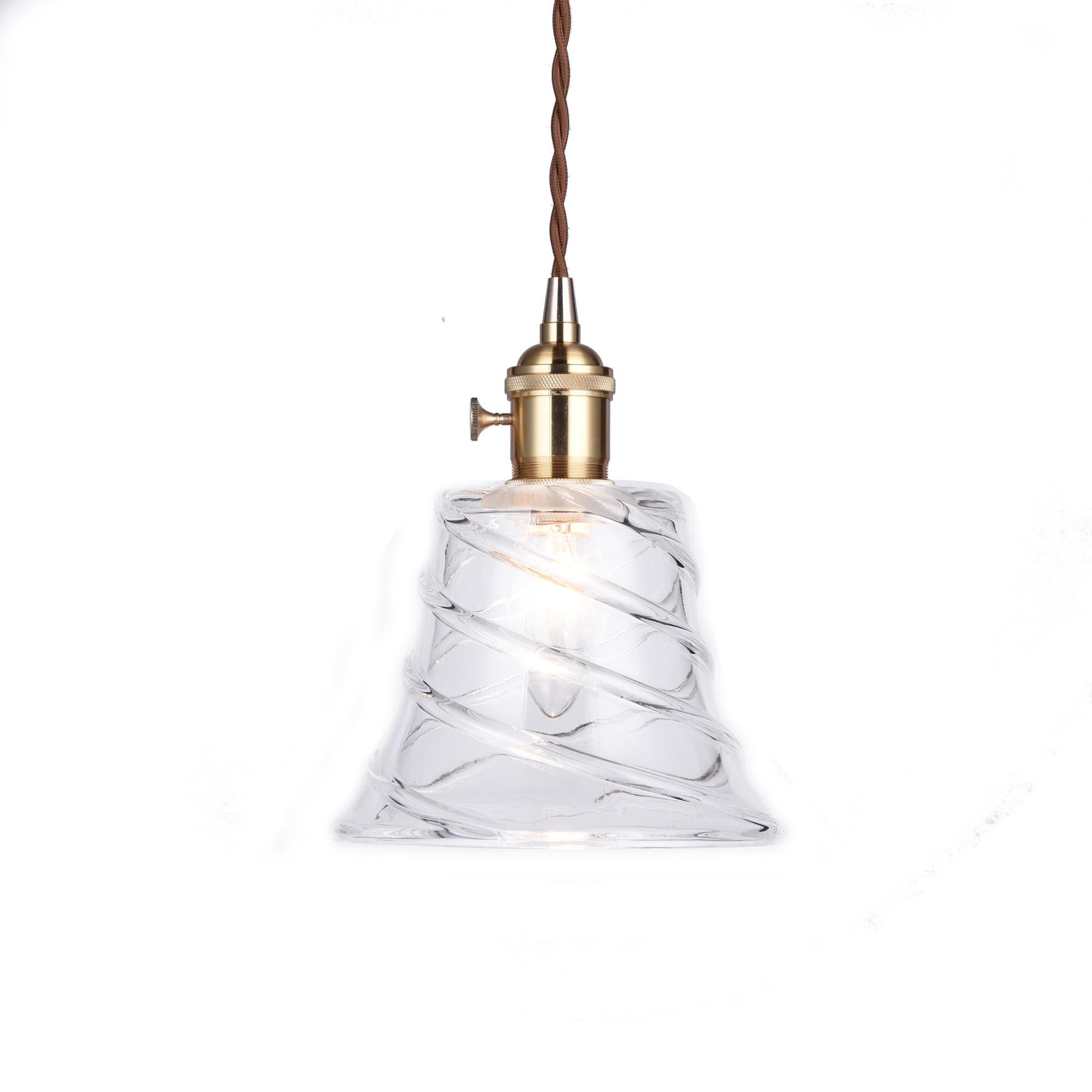 Belle Vintage Glass Pendant Light - Elegant Design for Any Space