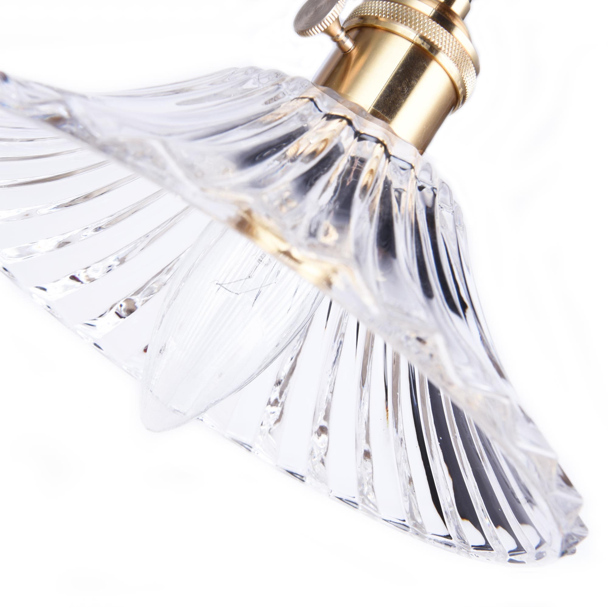 Fleur Vintage Glass Pendant Light - Elegant Ceiling Fixture