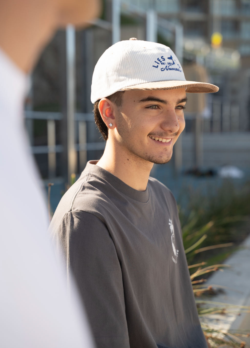 Hand-Embroidered Whale Tail Cap - Adjustable Retro 6-Panel Hat