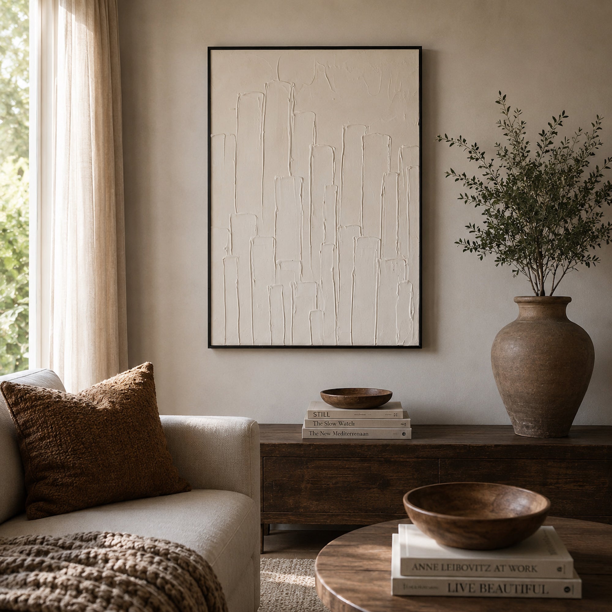 Judah Ready to Hang 3D Sand Art Wall Decor - 70x100cm