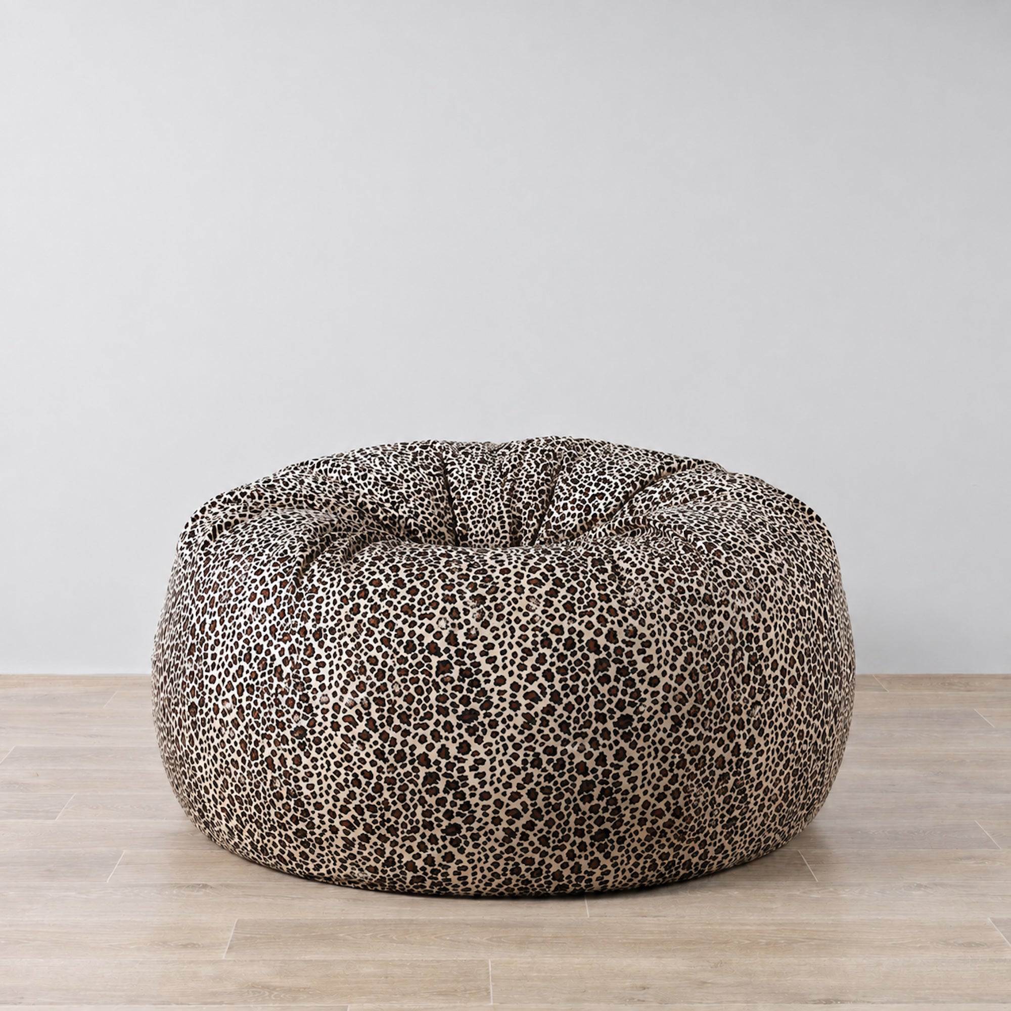 Leopard Print Pierre Bean Bag - Stylish & Comfortable Seating