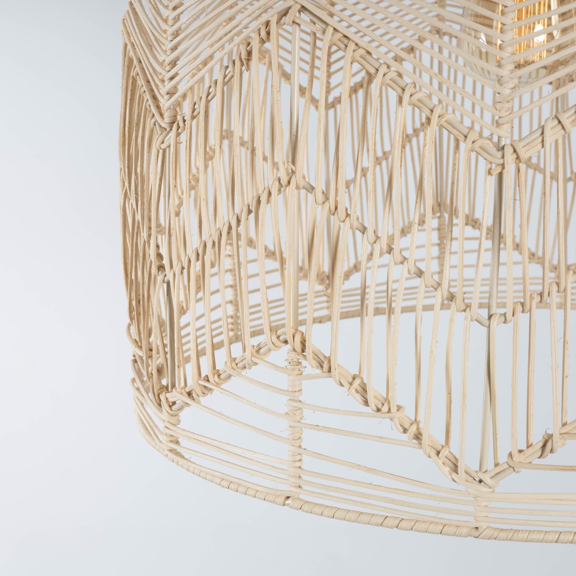 Amalfi Natural Rattan Pendant Light - Boho & Coastal Style