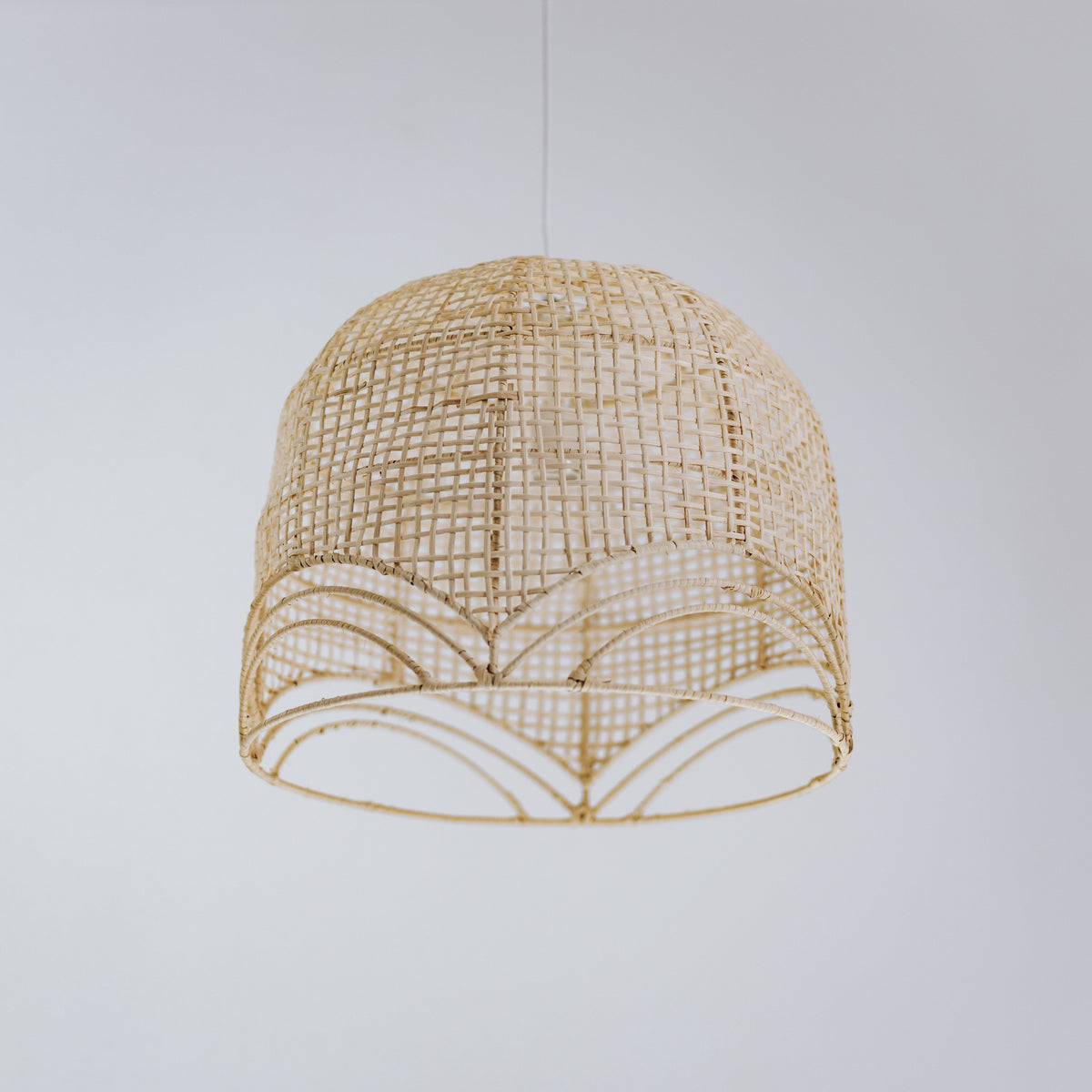 Melrose Rattan Pendant Light - Natural