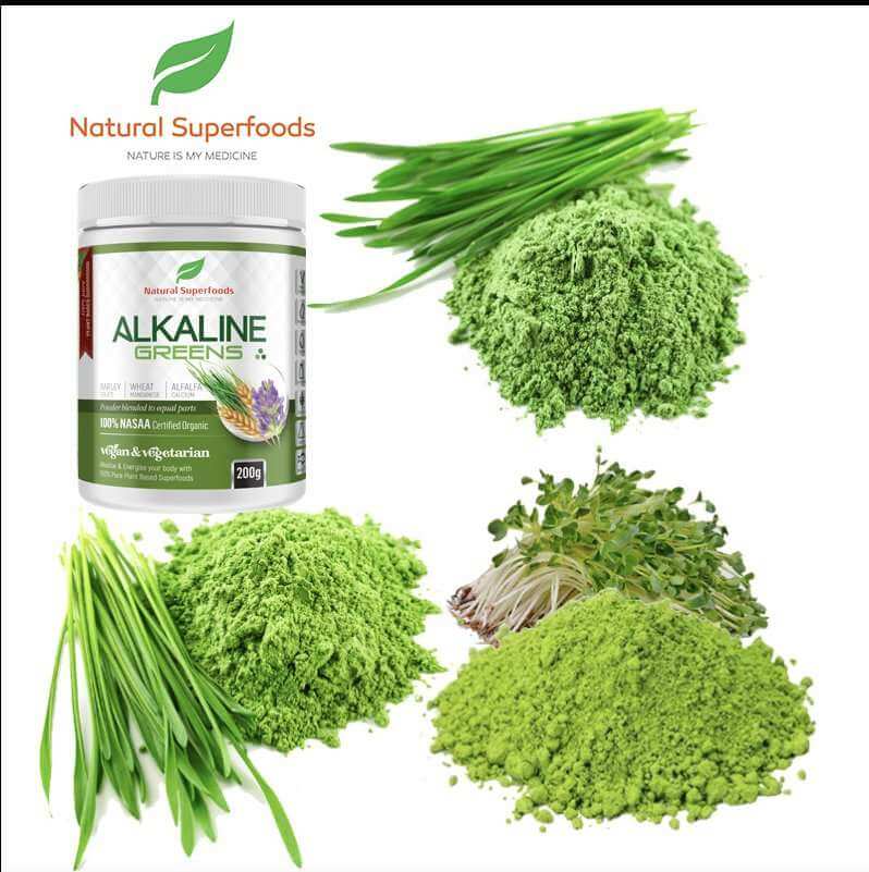 Alkaline Organic Greens 200g