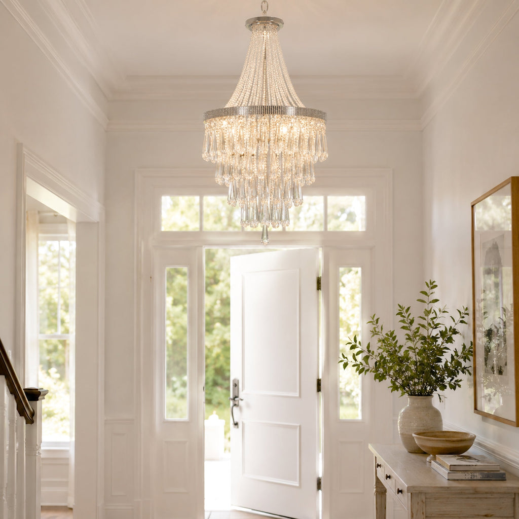 Olivia Empire Crystal Chandelier - Elegant Lighting for Any Room